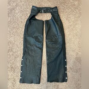 Women's Interstate Leather Chaps | Size M